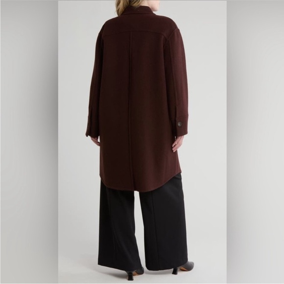 Vince Brown Wool Jacket - Picture 2 of 8